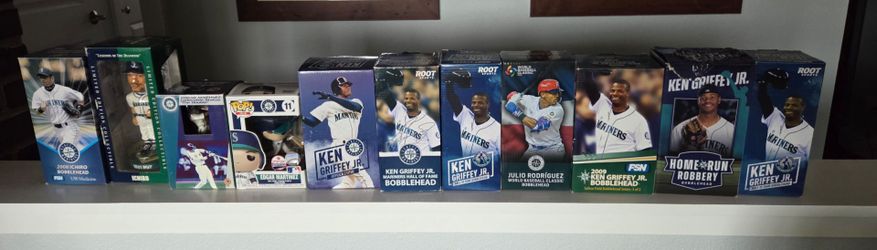 11 Seattle Mariners Bobbleheads