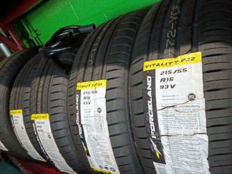 New set of tires 215 55 16