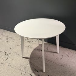 White Round Table