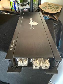 I have a 2000 watts sonido mask amp in perfect working condition like new