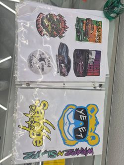 UV printed stickers