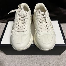 Gucci Rhyton Leather Sneakers 