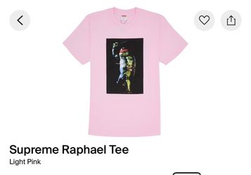 Supreme Raphael Tee Light Pink