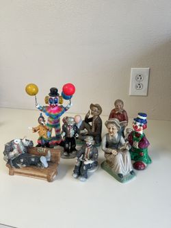 Clown figurines for sale