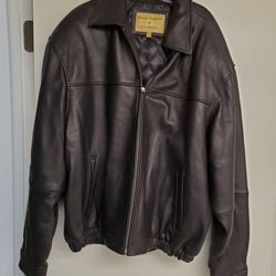 Men's Boston Bay Harbor Leather Jacket