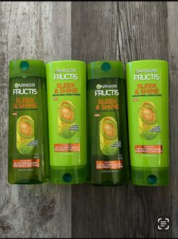 Garnier Fructis Sleek & Shine Shampoo & Conditiner $4 Each Set