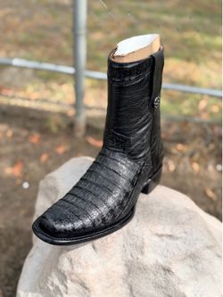 Bota vaquera con cierre