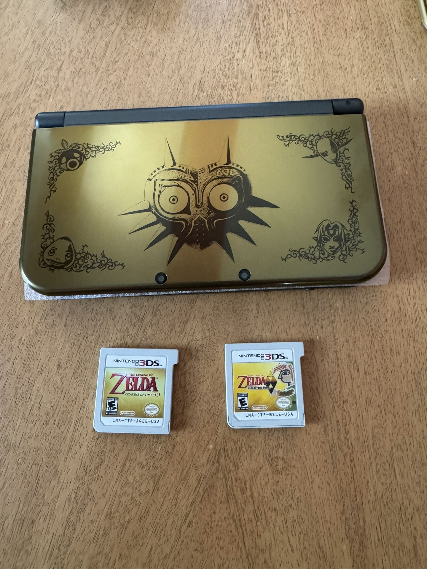 New Nintendo 3DS LL Zelda Majora's Mask Limited Edition