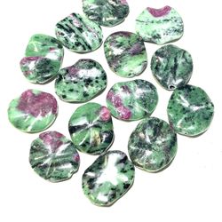 Ruby Zoisite Bead Lot