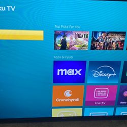 58” Smart Roku Tv 