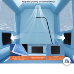 Portable Paint Booth