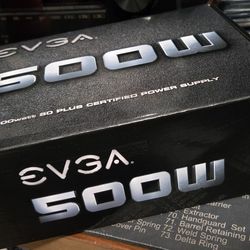 Evga 500w Power Supply NEW!