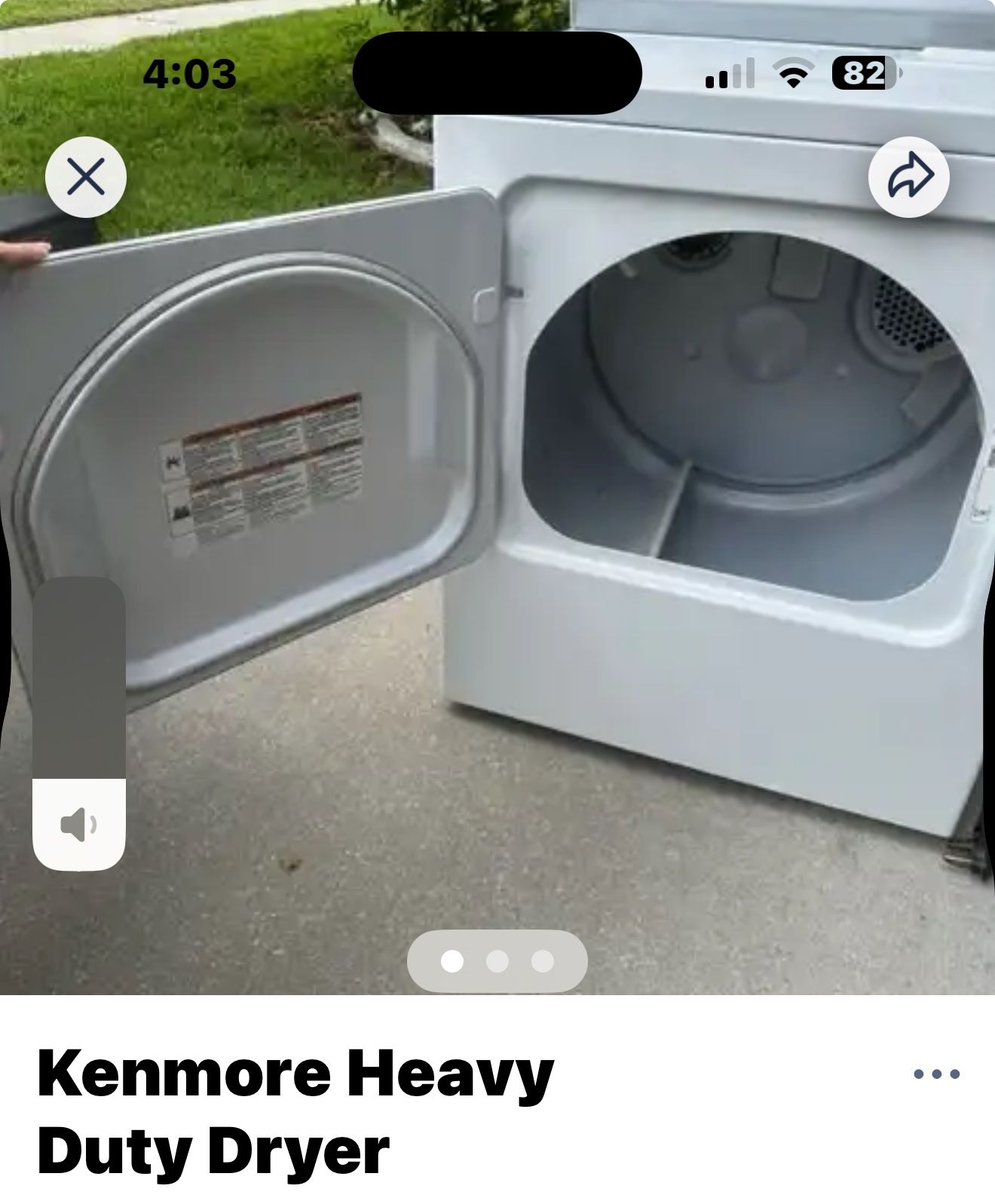 Kenmore Heavy Duty Dryer