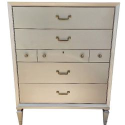 Caracole - Pearly White 7-Drawer Dresser 42"W x 54"H x 19"D