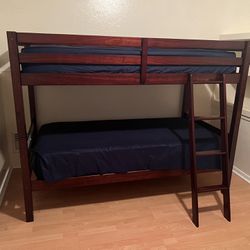 Twin Medium Bunk Bed with Ladder