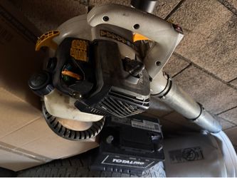 Hand blower and weed eater