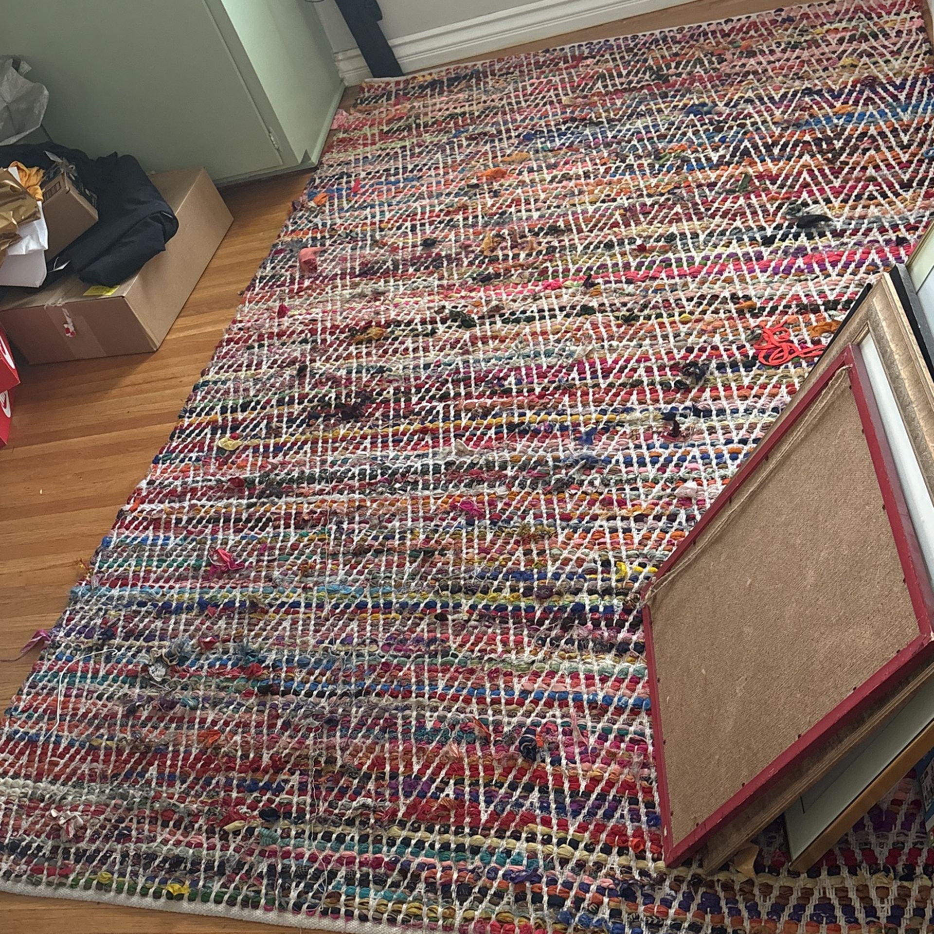 Colorful 5x8 Area Rug - $20 OBO