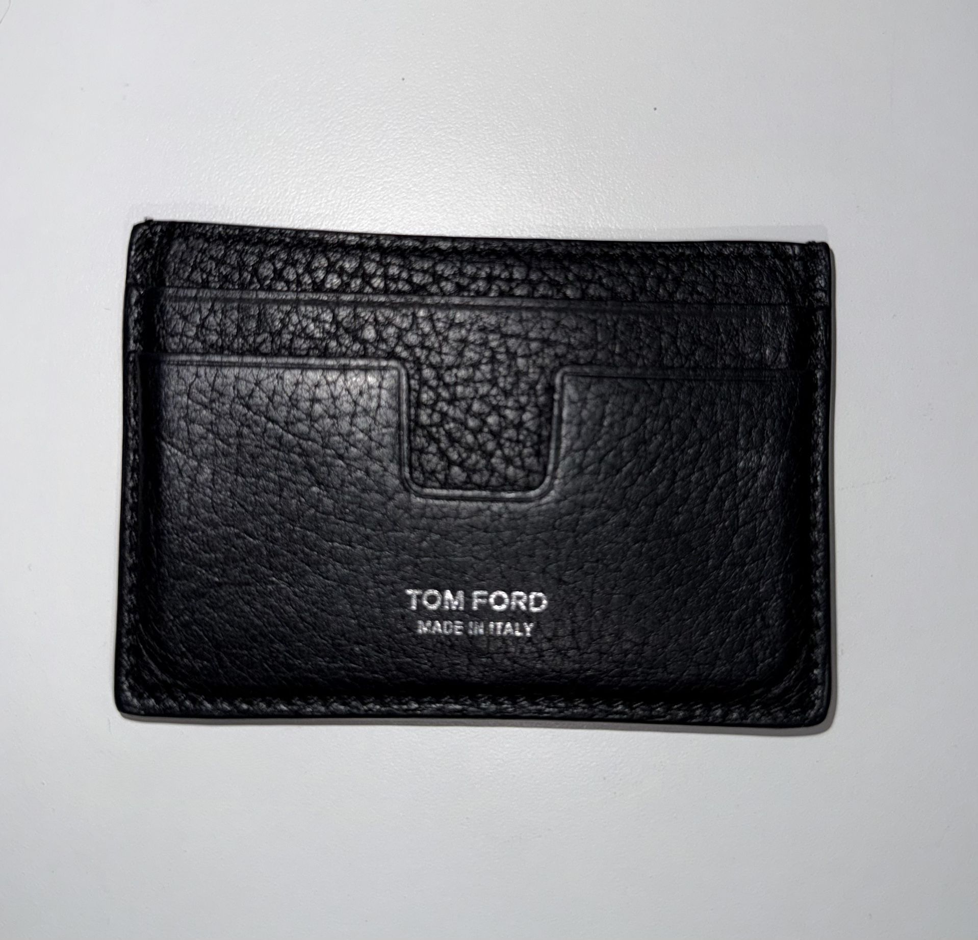 TOM FORD Full-Grain Leather Cardholder