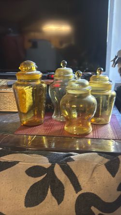 Glass containers with