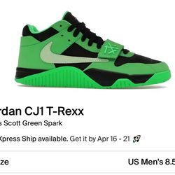 Jumpman Jack size 8.5