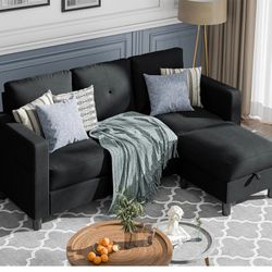 BRAND NEW  SECTIONAL WITH OTTOMAN 