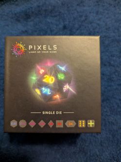 Pixels Aurora Sky D20
