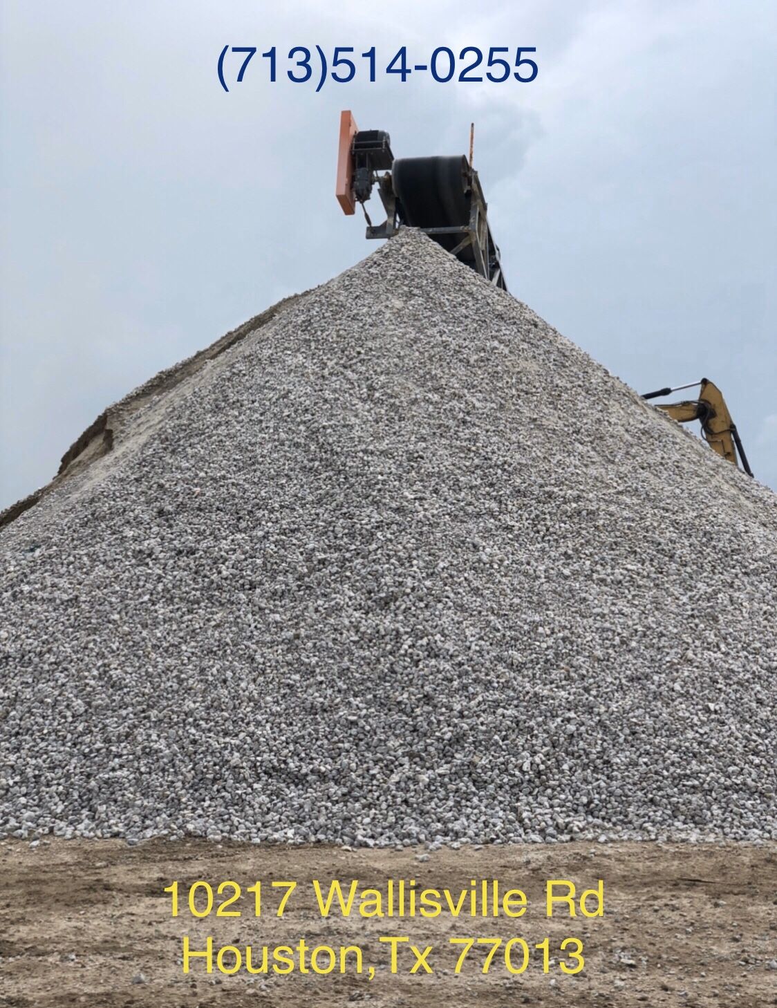 Crushed Concrete, Concreto Molido , Piedra para driveways