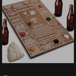 Brand New Drinking Game Drinkopoly