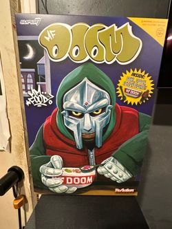 Super 7 MF DOOM Mmfood Figure with Bowl and Spoon