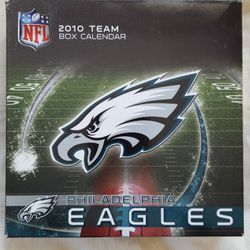 Philadelphia EAGLES 2010 Team Box Calendar