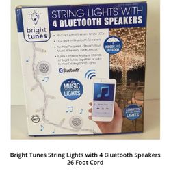 Bluetooth Speaker String Lights