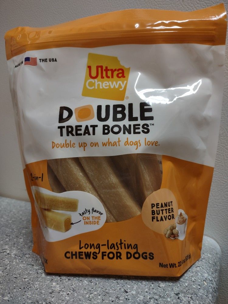 CHEWY BRAND FULLY DIGESTIBLE BONES PB