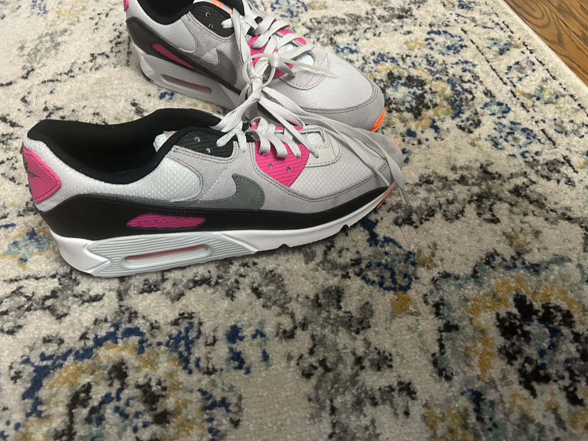 pair of Nike Air Max 90 “Dunkin’ Donuts” (FN6958‑003) sneakers. Size 11.5 new no box