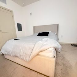 Queen Bed And  dresser