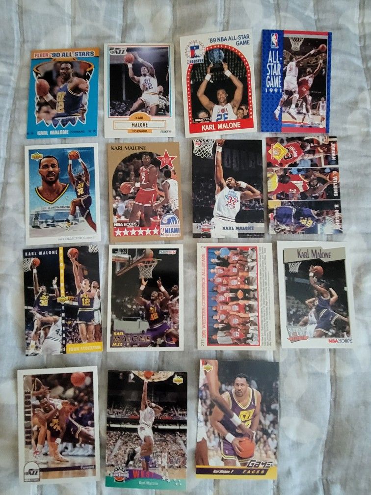 Karl Malone Basketball Cards