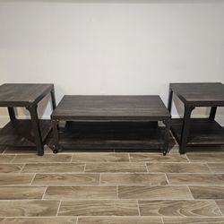 Ashley Furniture Coffe Table Jamboree occasional table set of 3