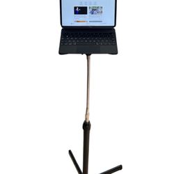 Portable Height Adjustable Tablet Lectern/Presentation Stand. 5 Ft. Max Height! Bendable neck!