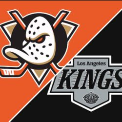 Anaheim Ducks Vs Los Angeles kings 