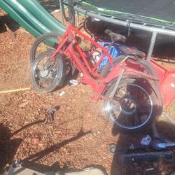 Chopper Bikes Engines Gas Tanks Handle Bars