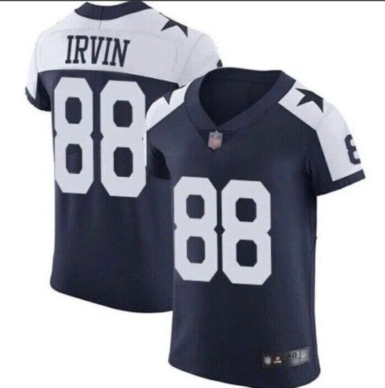 New Men's Dallas Cowboys Michael Irvin #88 Nike Throwback Game