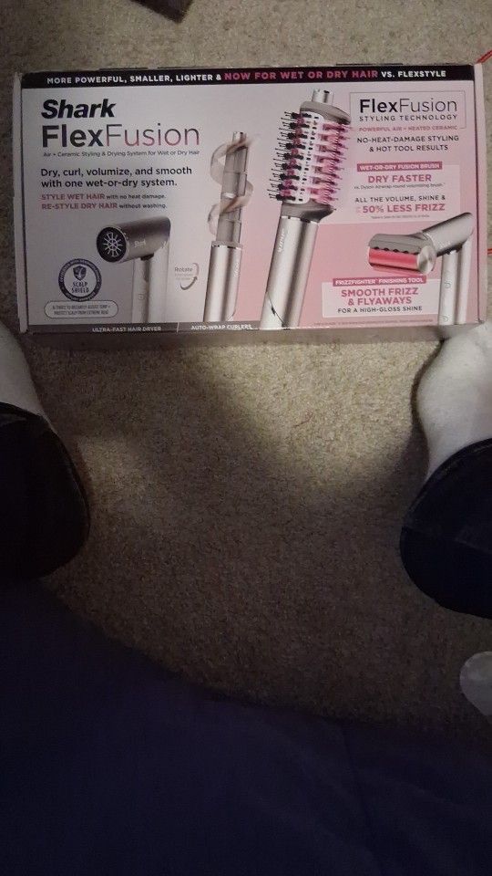 Shark Flex Fusion Cruler Brush Straightener