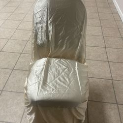 86 Champagne  Satin Chair Covers