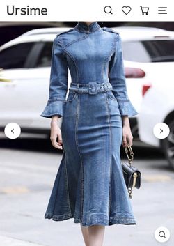 Denim Dress