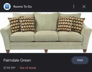 Green Large Sofa