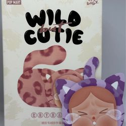 NEON CUTIE WILD BUT CUTIE CRYBABY VINYL PLUSH PENDANT