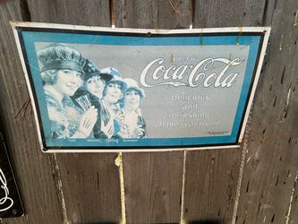 Coca-Cola Vintage Style Metal Tin Sign