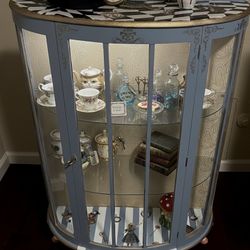 1930s cabinet with a whimsical theme