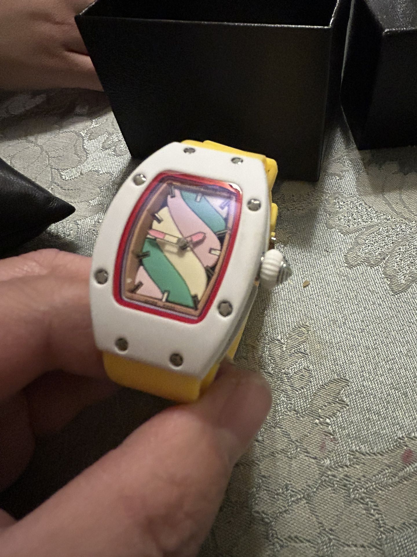 Richrd Mileres Luxury Mechanics Watches Wristwatch Marshmallow Series Fully Automatic