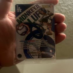 One Piece Monkey. D Card 