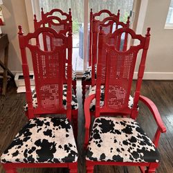 Dining Chairs, Set Of 6